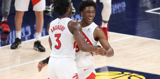 世界杯官方平台-双核缺阵阿奴诺比轰恐怖数据 6战5胜猛龙重回正轨